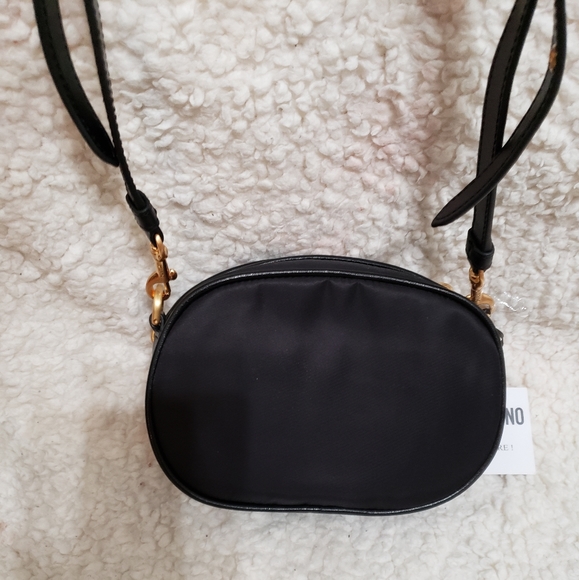 Moschino Nylon-Blend Logo Shoulder Bag - Picture 12 of 13